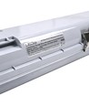 150cm Industri armatur - Til 2x 150cm T8 LED rør, IP65 vandtæt, Gennemfortrådet