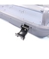 150cm Industri armatur - Til 2x 150cm T8 LED rør, IP65 vandtæt, Gennemfortrådet
