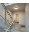 30W LED sensorlampe med nødlys – justerbar watt/CCT, IP44, indbygget batteri