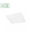 62x62 ALGINE LED panel, 40W - 120°, hvid kant, kold hvid, bagbelyst