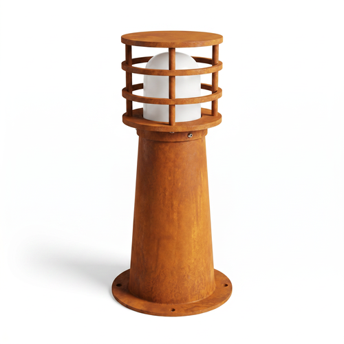Corten 11W havelampe - 40 cm, IP65 udendørs, inkl. lyskilde