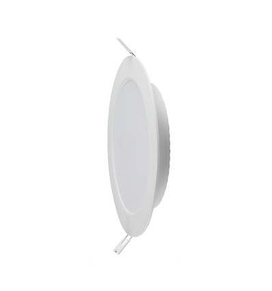 12W Ø17cm Backlit LED indbygningspanel - 3-i-1 CCT, Cree chip, 6 års garanti, rund