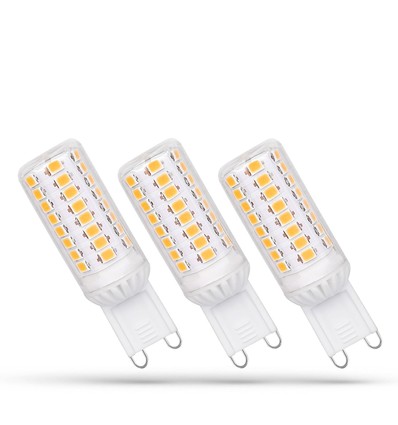 3-pak G9 4W dæmpbar LED pære - G9