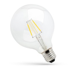 E27 Globe LED pærer Spectrum 4W LED - Globepære, G95, Kultråd