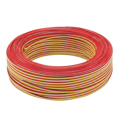 100m CCT Kabel - 3x0,35mm², 12V-24V, til LED strip