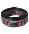 100m RGBW Kabel - 5x0,35mm², 12V-24V, til LED strip