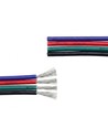 5m RGB Kabel - 4x0,35mm², 12V-24V, til LED strip
