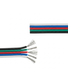 10m RGBW Kabel - 5x0,35mm², 12V-24V, til LED strip