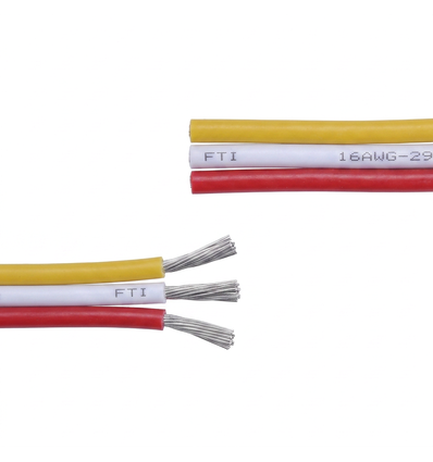5m 1,2mm² CCT kabel - 3-ledet (16AWG), 12V-24V til LED strip