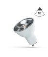 GU10 6W LED spot - 10° ekstra fokuseret