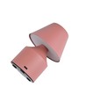 Opladelig LED bordlampe - Rosa, touch dæmpbar, 3i1, IP20 indendørs