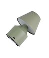 Opladelig LED bordlampe - Grøn, touch dæmpbar, 3i1, IP20 indendørs