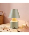 Opladelig LED bordlampe - Grøn, touch dæmpbar, 3i1, IP20 indendørs