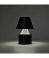 Opladelig LED bordlampe - Sort, touch dæmpbar, 3i1, IP20 indendørs