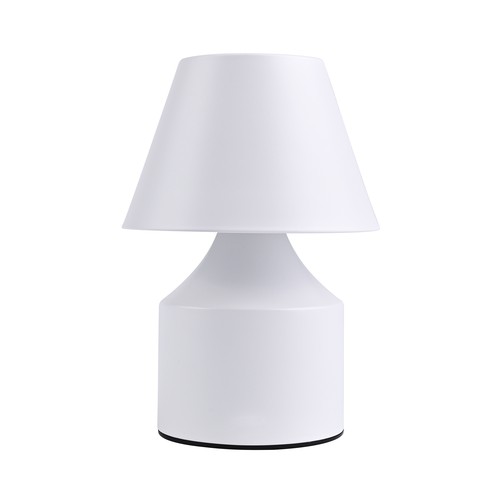 Opladelig LED bordlampe - Hvid, touch dæmpbar, 3i1, IP20 indendørs