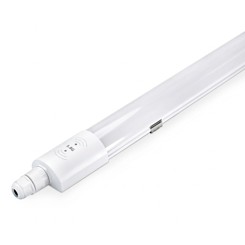 150cm HICRI PRO sensor armatur 46W - Gennemfortrådet, mikrobølgesensor, RA93, 130lm/W, IP65