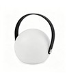 Opladelig RGB LED bordlampe Ø13cm - Hvid, inkl. fjernbetjening, IP54 udendørs