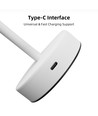Opladelig LED bordlampe Inde/ude - Hvid, touch dæmpbar, 3i1, IP20 indendørs
