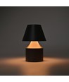 Opladelig LED bordlampe - Grå, touch dæmpbar, 3i1, IP20 indendørs