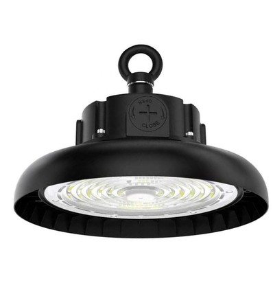 100W LED high bay 180lm/w - Justerbar watt, IP65, Lifud driver, 0-10V dæmpbar, 5 års garanti