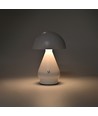Opladelig LED bordlampe - Hvid, Ø15cm, 22cm høj, touch dæmpbar, 3i1, IP20 indendørs
