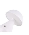 Opladelig LED bordlampe - Hvid, Ø15cm, 22cm høj, touch dæmpbar, 3i1, IP20 indendørs