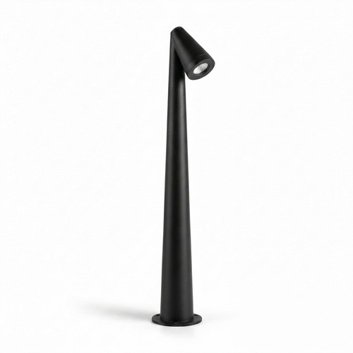 Sort havelampe - 8W, 80 cm, IP65 udendørs, inkl. lyskilde