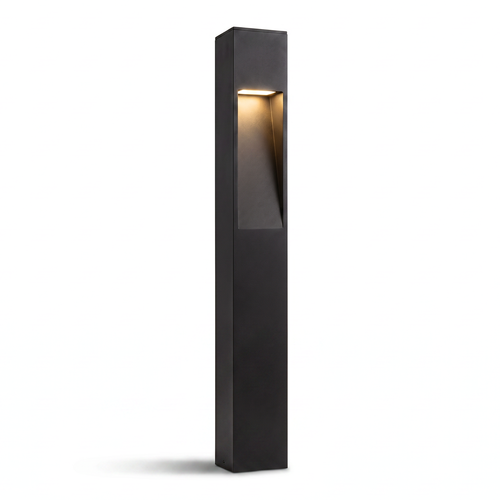 Sort havelampe - 13W, 100 cm, IP65 udendørs, inkl. lyskilde