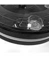 60W LED loftslampe med ventilator - CCT, sort, inkl. fjernbetjening
