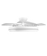 60W LED loftslampe med ventilator - CCT, hvid, inkl. fjernbetjening
