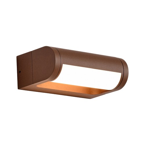 V-Tac 10W LED væglampe - IP65, Corten hus, Cree chip, 3000K, 6 års garanti