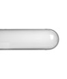 150cm 50W sort LED armatur - IP65, 5000K, gennemfortrådet