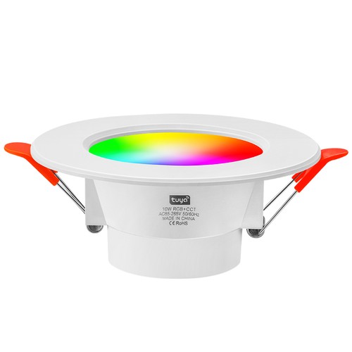 6 stk. 5W Smart Home LED downlight - Bluetooth, fjernbetjening