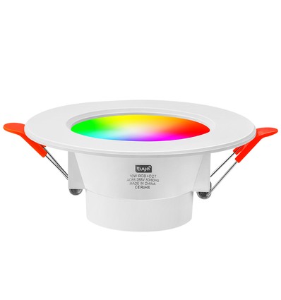 6 stk. 5W Smart Home LED downlight - Bluetooth, fjernbetjening