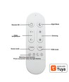 6 stk. 5W Smart Home LED downlight - Bluetooth, fjernbetjening