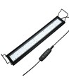 48-68 cm akvarie armatur - 11W LED, hvid/blå/rød/grøn/lilla, justerbar længde, IP66