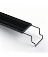 60-80 cm akvarie armatur - 18W LED, hvid/blå/rød/grøn/lilla, justerbar længde, IP66