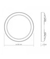 24W Loftslampe, 3CCT - Ø292 mm, indbygget lyskilde