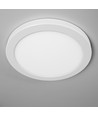 18W Loftslampe, 3CCT - Ø217 mm, indbygget lyskilde