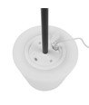 Opladelig RGBW LED bordlampe med solcelle - Hvid, Fjernbetjening