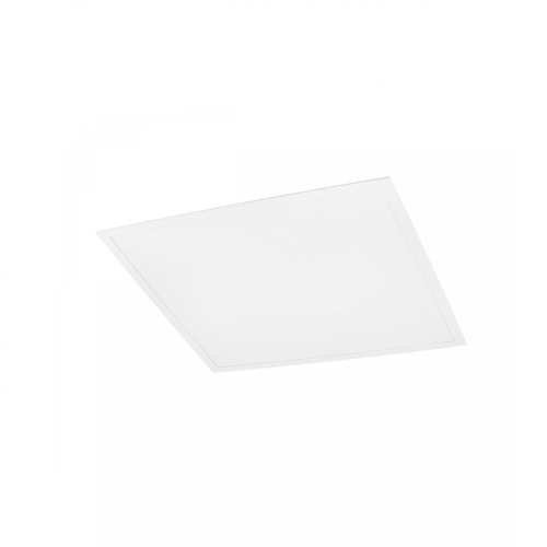 60x60 bagbelyst LED panel, 40W - 115lm/W, 5 års garanti, hvid kant