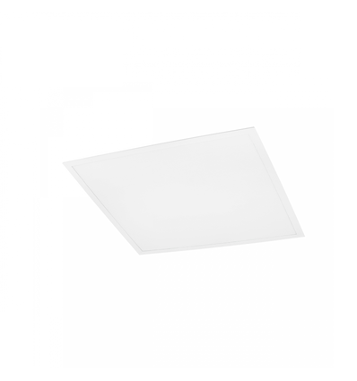 60x60 bagbelyst LED panel, 40W - 115lm/W, 5 års garanti, hvid kant