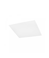 60x60 bagbelyst LED panel, 40W - 115lm/W, 5 års garanti, hvid kant
