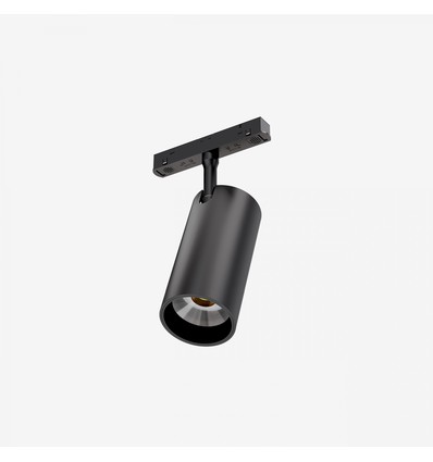 20W System Shift CCT Spot L skinnespot - 24°, sort, CCT switch, 6,5x14cm
