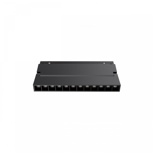 LEDlife System Shift CCT Grid S skinnespot, 12W - Justerbar, CCT switch, sort, 22,5cm