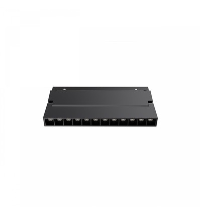 LEDlife System Shift CCT Grid S skinnespot, 12W - Justerbar, CCT switch, sort, 22,5cm
