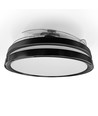 Loftslampe med skjult blæser - RA90, CCT, 60W, sort