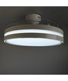 Loftslampe med skjult blæser - RA90, CCT, 60W, hvid