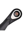 Genopladelig LED bordlampe - Sort, inde/ude, 3-trins dæmpbar, IP44, 40 cm