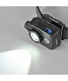 LED pandelampe - håndsensor + zoom, 2000mAh, genopladelig, IP65